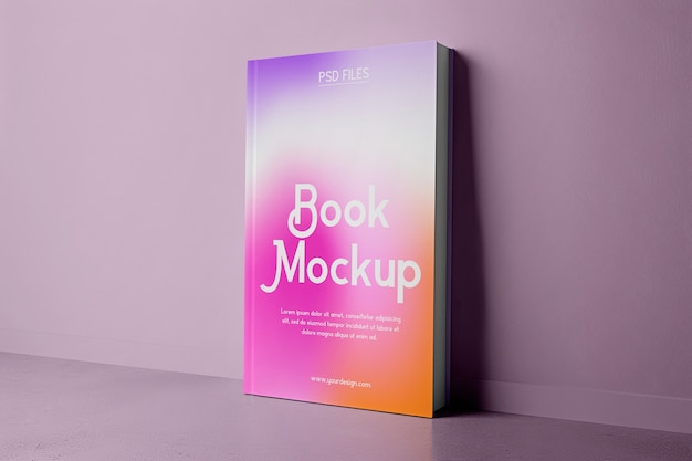 Book Mockup in Studio – Free Download