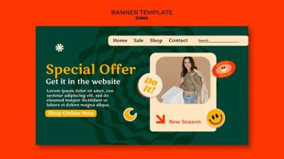 Sales Template Design – Free to Download