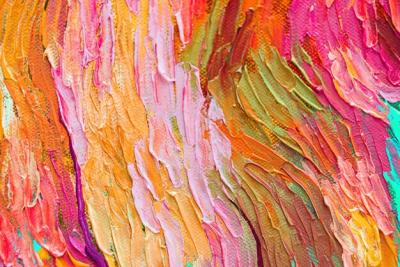 Colorful Abstract Oil Painting Art Background – Download Free Stock Photo