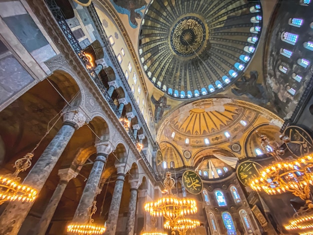 Decor Fragments of Hagia Sophia in Sultanahmet District, Istanbul, Turkey – Free Download