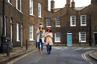 Friends Walking in the City – Free Stock Photo for Download