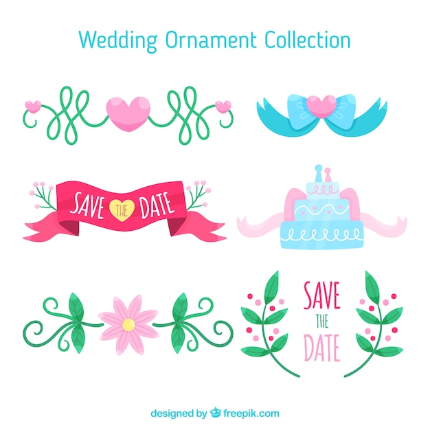 Colorful Hand Drawn Wedding Ornaments – Free Stock Photos, Download Free