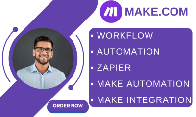 I will make automation setup with zapier and integromat