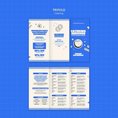 Catering Template Design: Free Download for Stunning PSD Templates