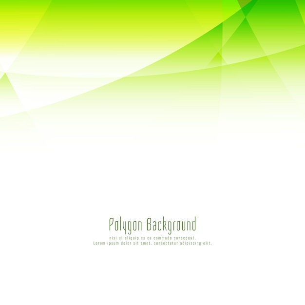 Elegant Abstract Green Polygon Design – Free Stock Photo for Download