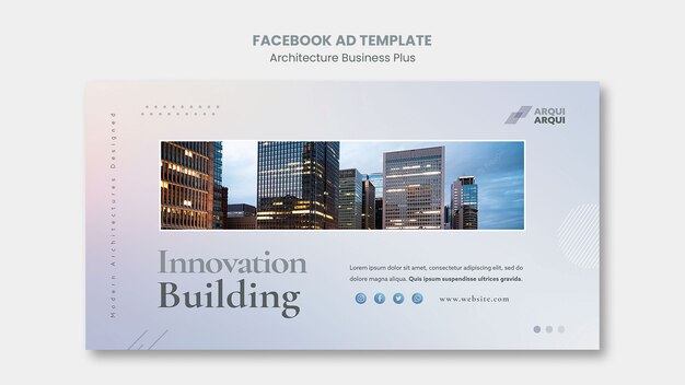 Social Media Promo Template for Architecture Firms – Free Download