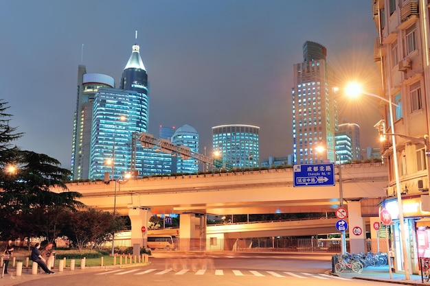 Shanghai at Night – Free Stock Photos for Download