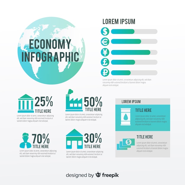 Gradient Infographic – Free Download