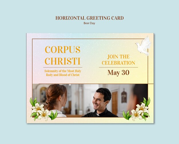 Corpus Christi Template Design – Free Download