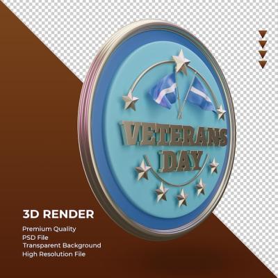 3D Rendering of Veterans Day in Nicaragua – Free Stock Photo for Download