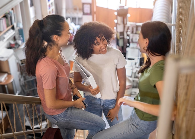 Smiling Students Engaged in Conversation – Free Stock Photo, Download for Free