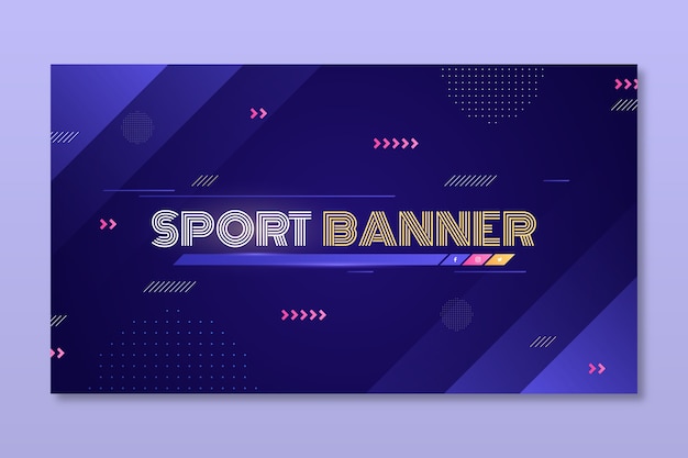 Gradient YouTube Banner – Free Download