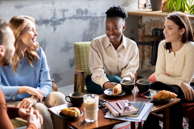 People Enjoying Their Break Time – Free Stock Photo for Download