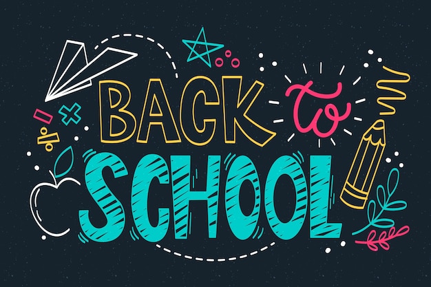 Back to School Background Theme – Free Stock Photo, Download for Free