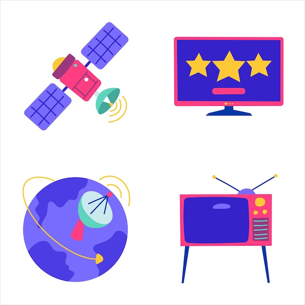 Television Vector Template – Free Download