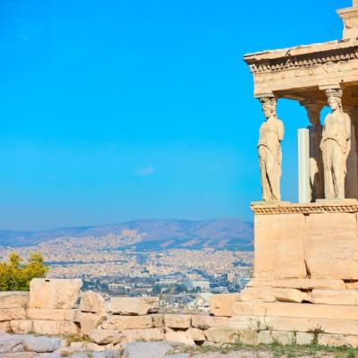 The Porch of The Caryatids on The Acropolis in Athens, Greece – Free to Download