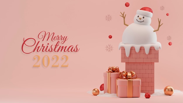 Merry Christmas 2022 Greetings with Gifts – Free Download