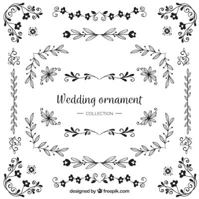 Wedding Ornaments Pack – Free Download for Stunning Vector Templates