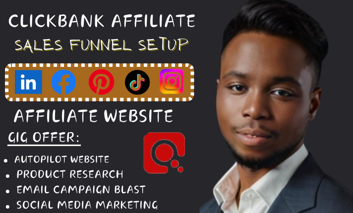 I Will Setup Autopilot Clickbank Affiliate Marketing Sales Website