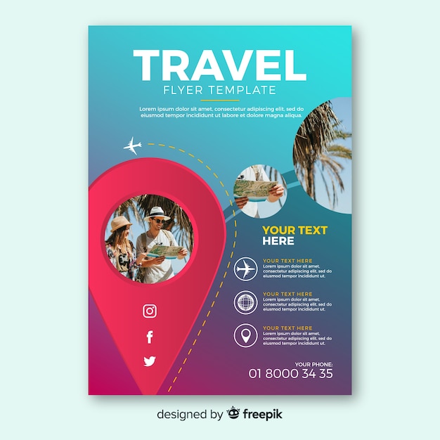 Travel Flyer Template for Your Next Adventure – Free Download