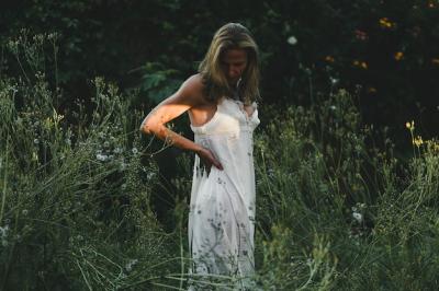 Woman Standing in Field – Free Stock Photo, Download Free