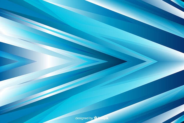 Blue Abstract Arrow Shapes Background – Free Download