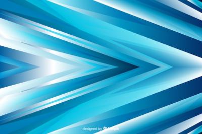 Blue Abstract Arrow Shapes Background – Free Download