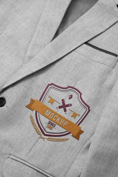 Blazer Branding Effect Mockup – Download Free Stock Photo