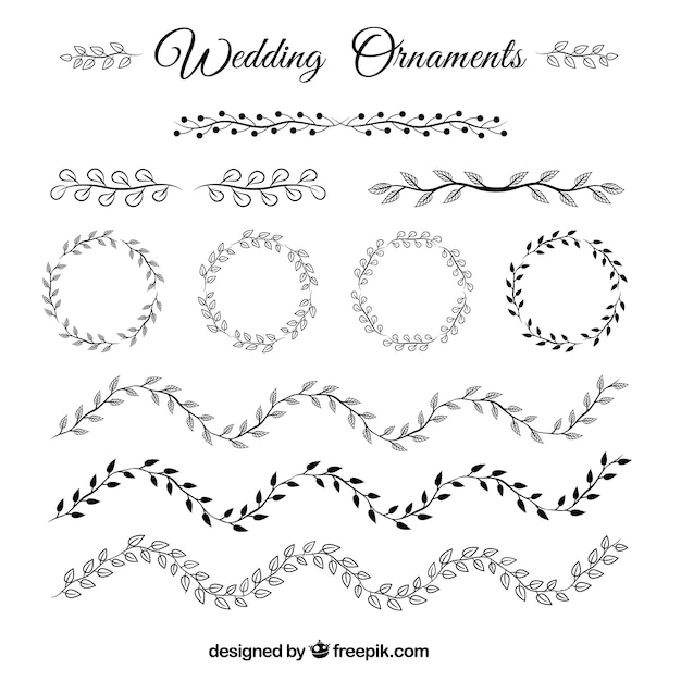 Wedding Ornaments Collection – Free Download