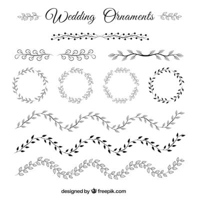 Wedding Ornaments Collection – Free Download