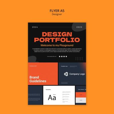 Designer Template Design for Your Next Project – Free Download