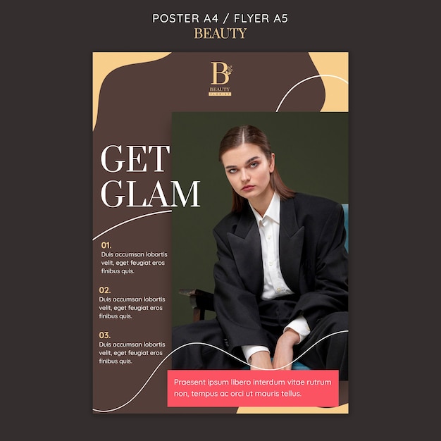 Glamorous Flyer Template – Free Download