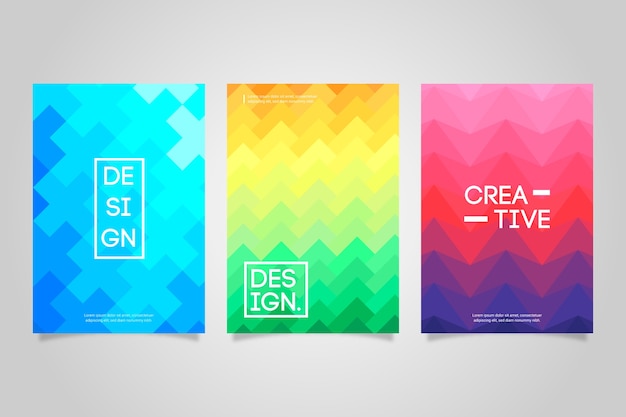 Abstract Geometric Cover Collection – Free Download