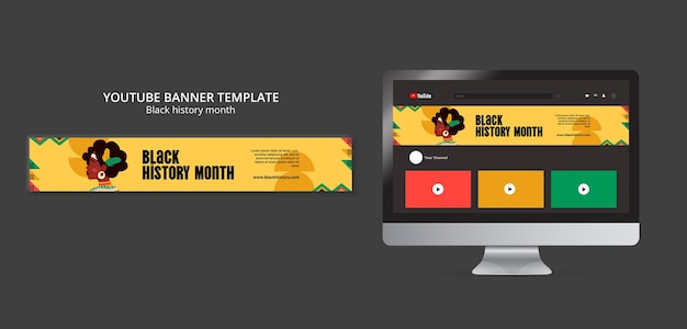 Black History Month Template Design – Free Download