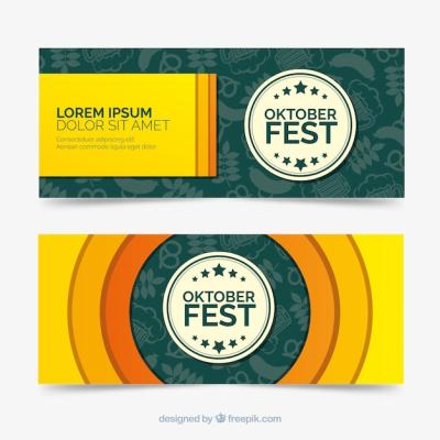 Oktoberfest Banners – Download Free Stock Photo