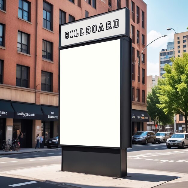 PSD Digital Billboard Mockup – Free Stock Photo for Download