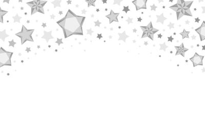 Flat Design Silver Stars Background – Free Download