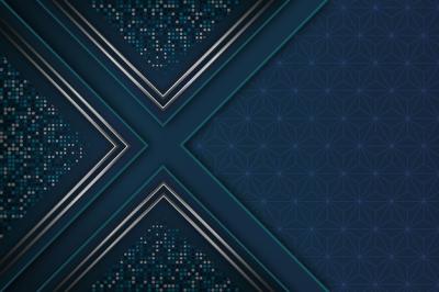 Realistic Elegant Geometric Shapes Background – Free Download