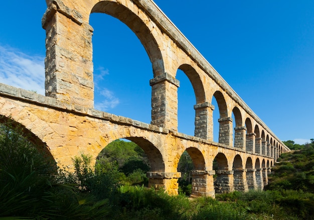 Aqueduct de les Ferreres in Tarragona – Free Stock Photo for Download