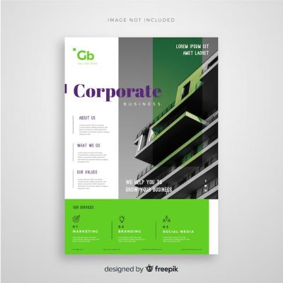 Business Flyer Template – Download Free Stock Photo