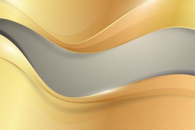 Smooth Golden Wave Background – Free Download