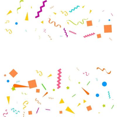 Confetti Concept Design Template for Happy Day Celebrations – Free Download