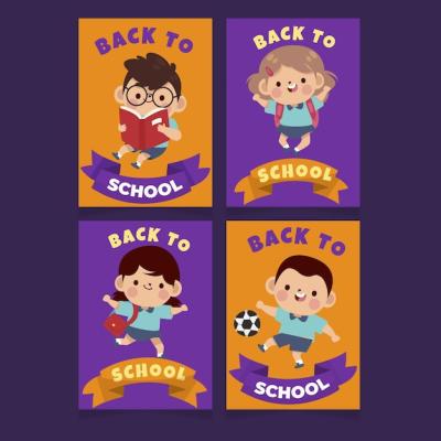 Back to School Card Templates – Free Download