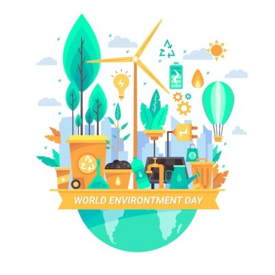 World Environment Day Flat Design Wallpaper – Free Download