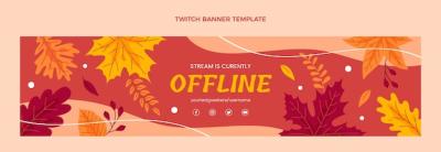 Autumn Twitch Banner – Free Download, Free Stock Photo