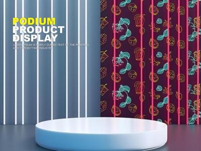 Podium Stage Display Mockup for Product Presentation – Free to Download