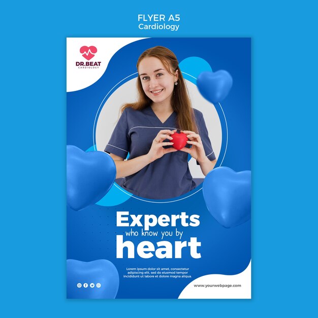 Experts Who Know You By Heart Flyer Template – Free Download