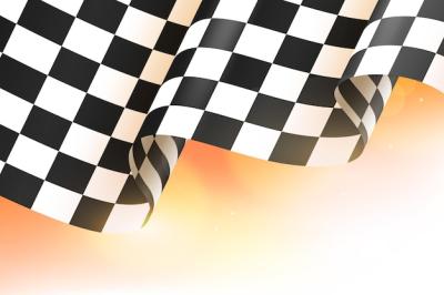 Realistic Racing Checkered Flag Background – Free to Download