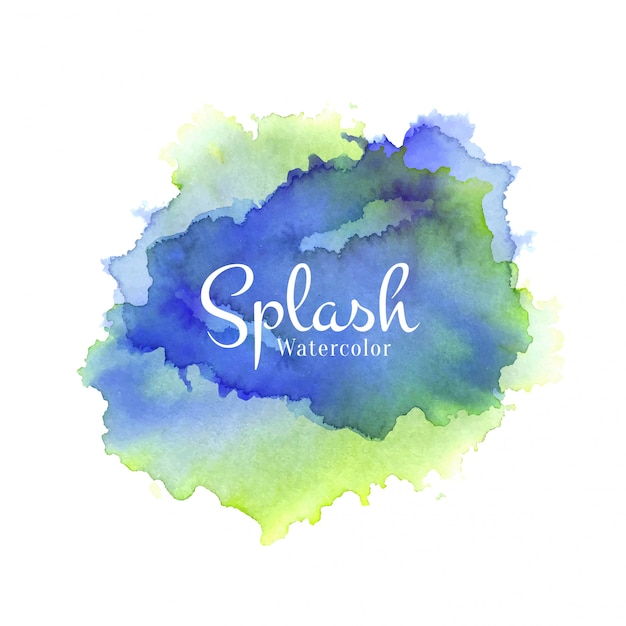 Colorful Watercolor Splash Hand Drawn – Free Download, Free Stock Photo