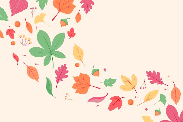 Beautiful Autumn Leaves Background – Free to Download